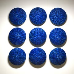 Limpid Pools - Ceramic wall sculpture by William Edwards