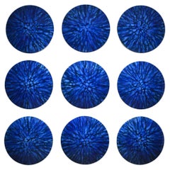 Limpid Pools - Ceramic wall sculpture by William Edwards