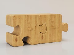 L'IMPOSANT Contemporary Buffet/Storage Cabinet in Oak by Alexandre Ligios