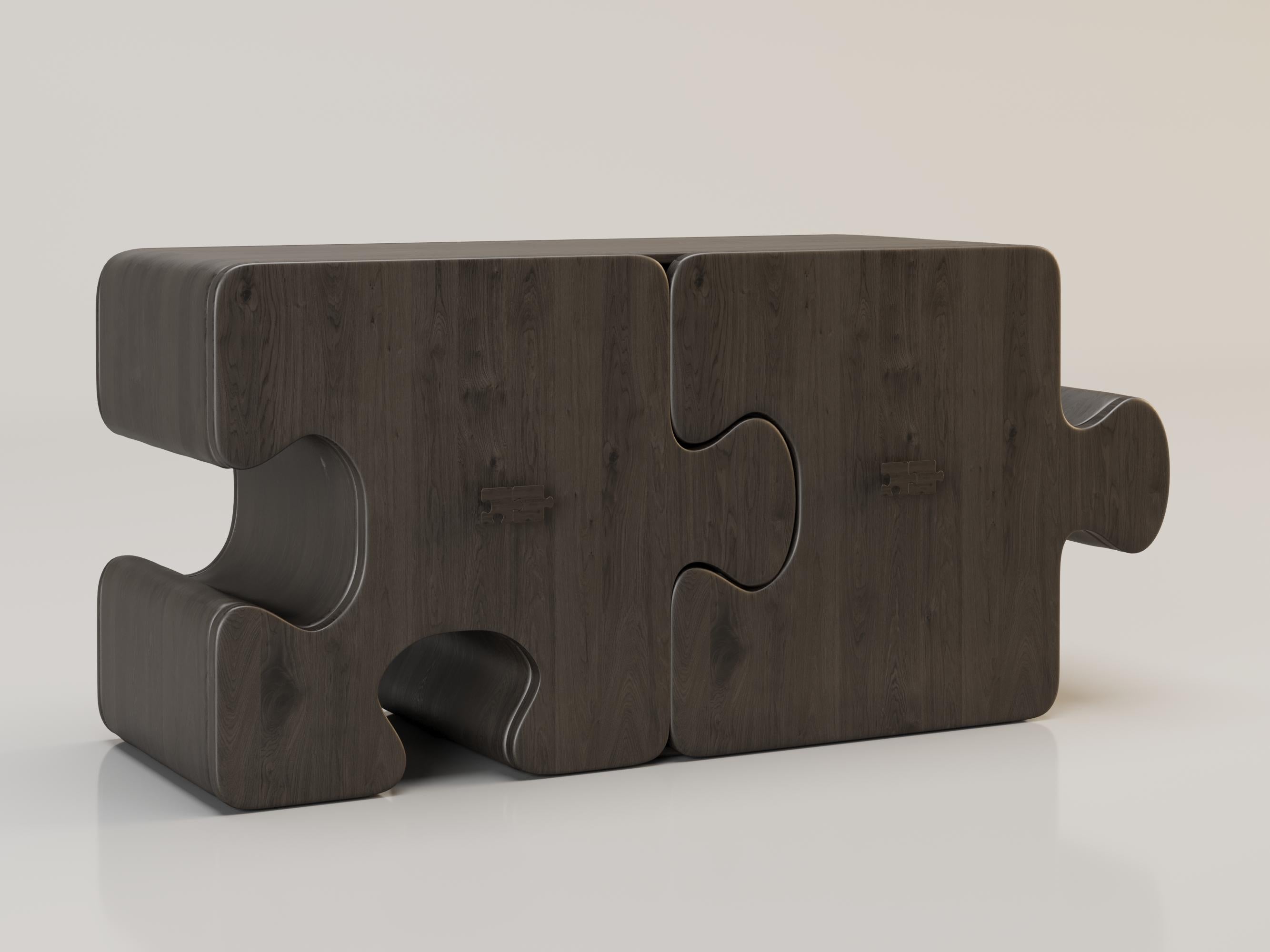 Marocchino Buffet/armadio L'IMPOSANT Contemporary in Oak di Alexandre Ligios in vendita