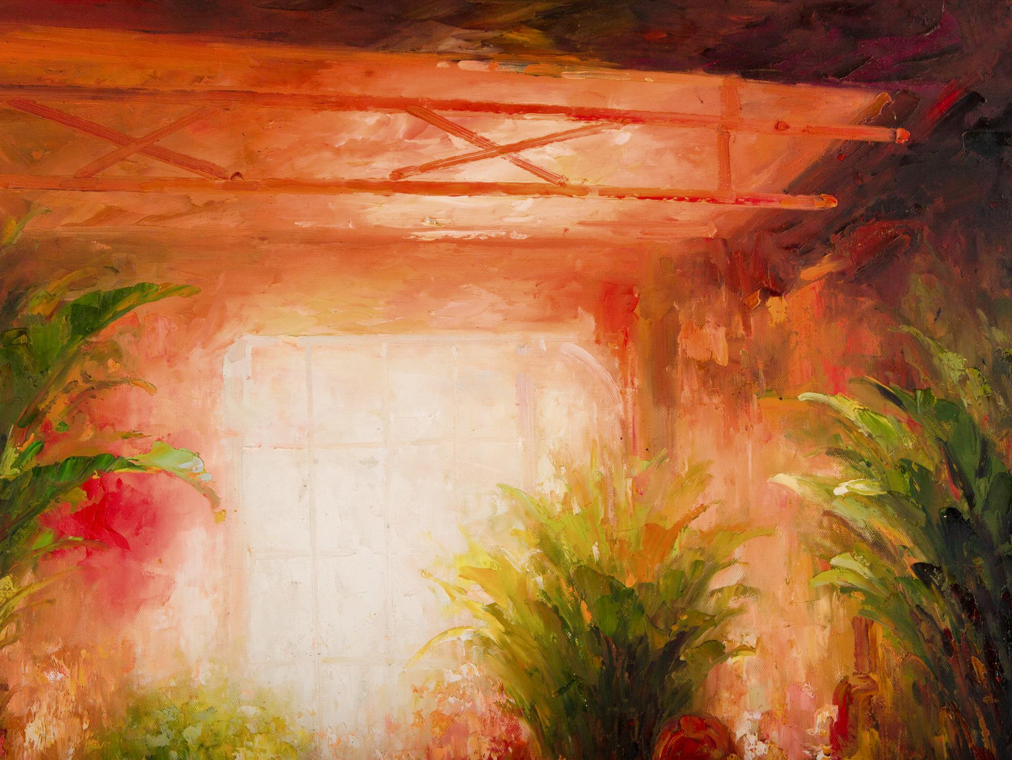 Lin Hongdan Impressionist Original Oil Painting 