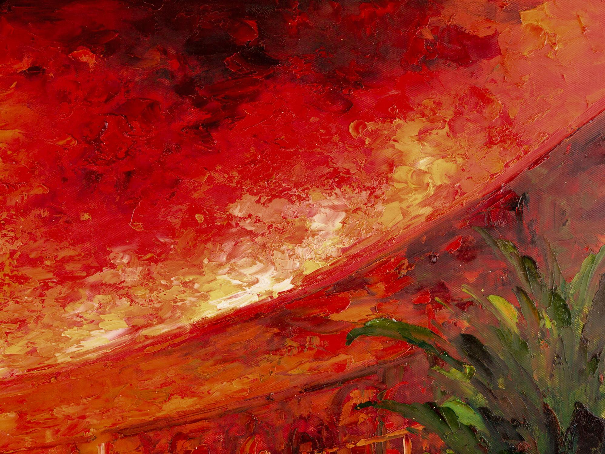Lin Hongdan Impressionist Original Oil Painting 