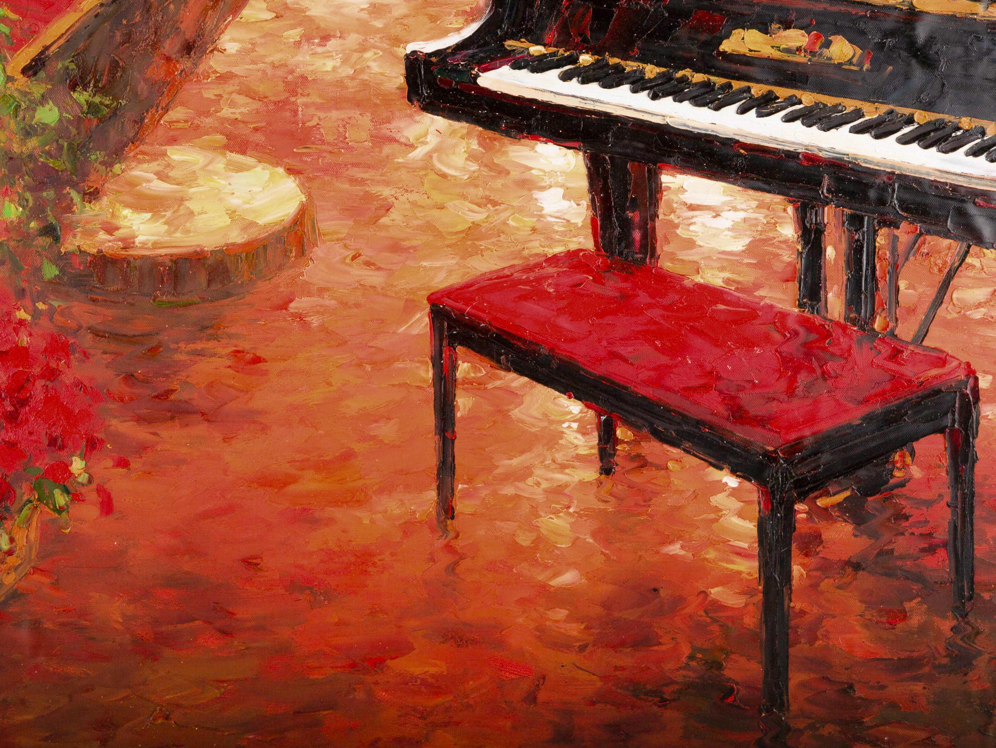 Lin Hongdan Impressionist Original Oil Painting 