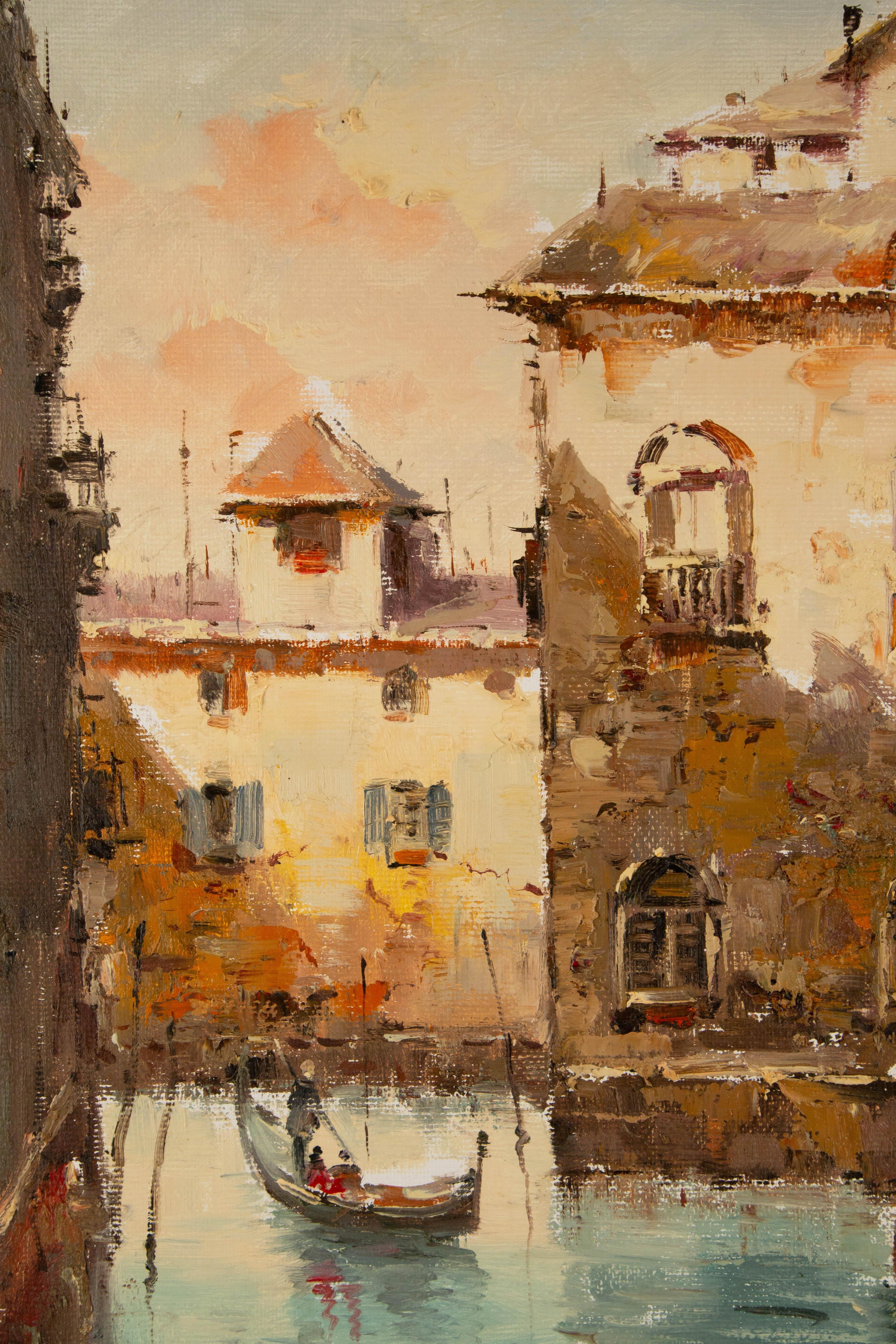 Lin Shurong Impressionist Original Oil On Canvas 