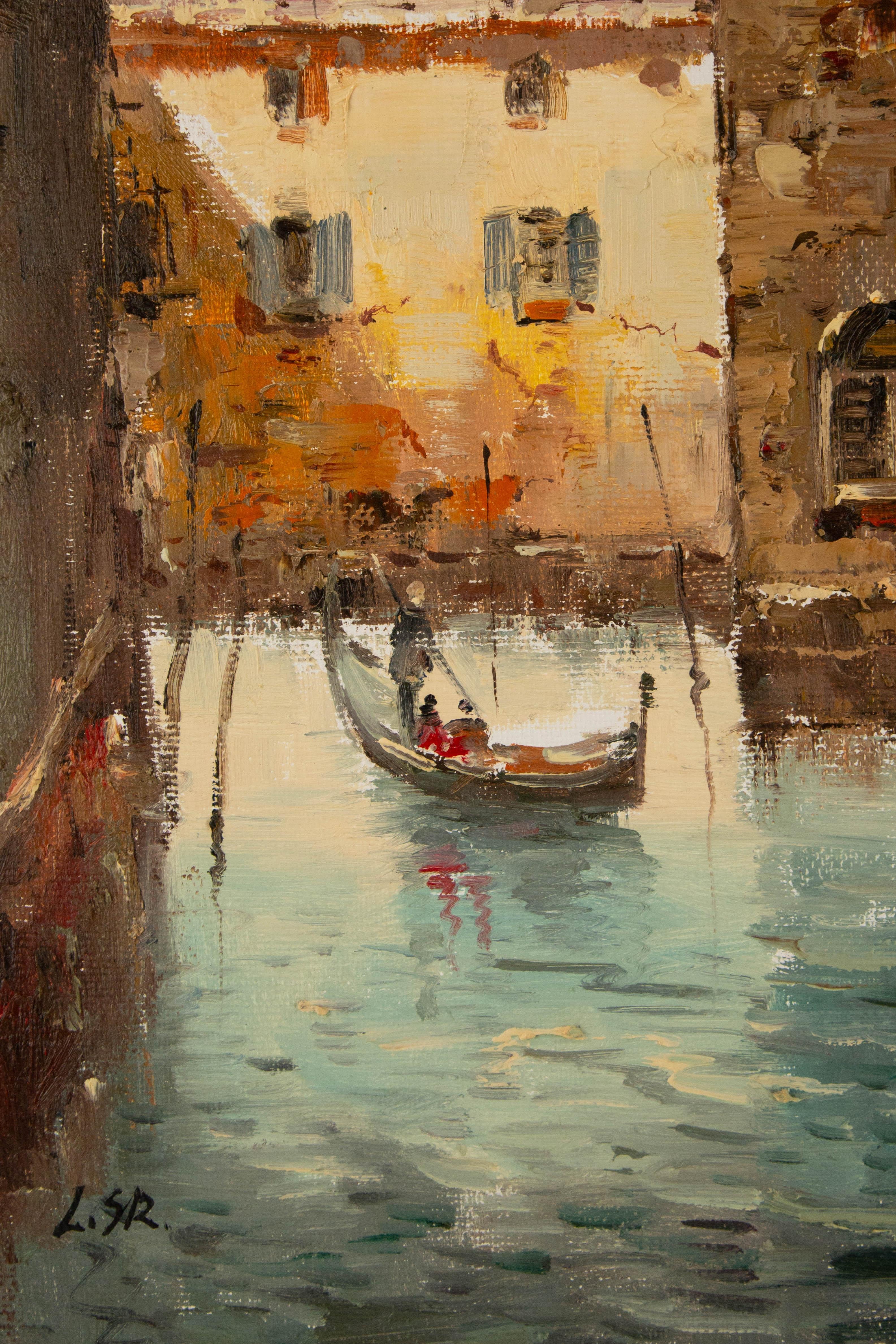 Lin Shurong Impressionist Original Oil On Canvas 