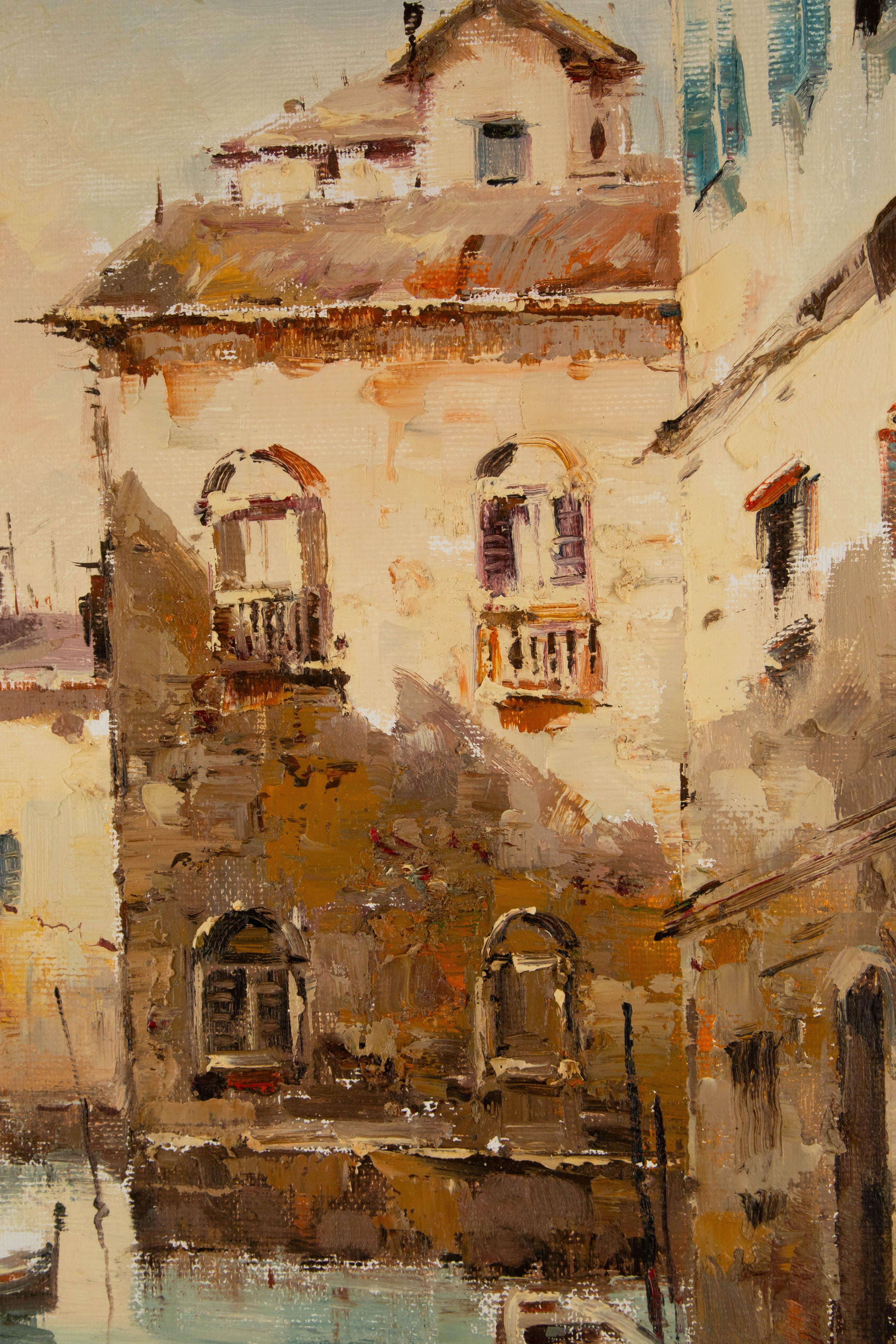 Lin Shurong Impressionist Original Oil On Canvas 