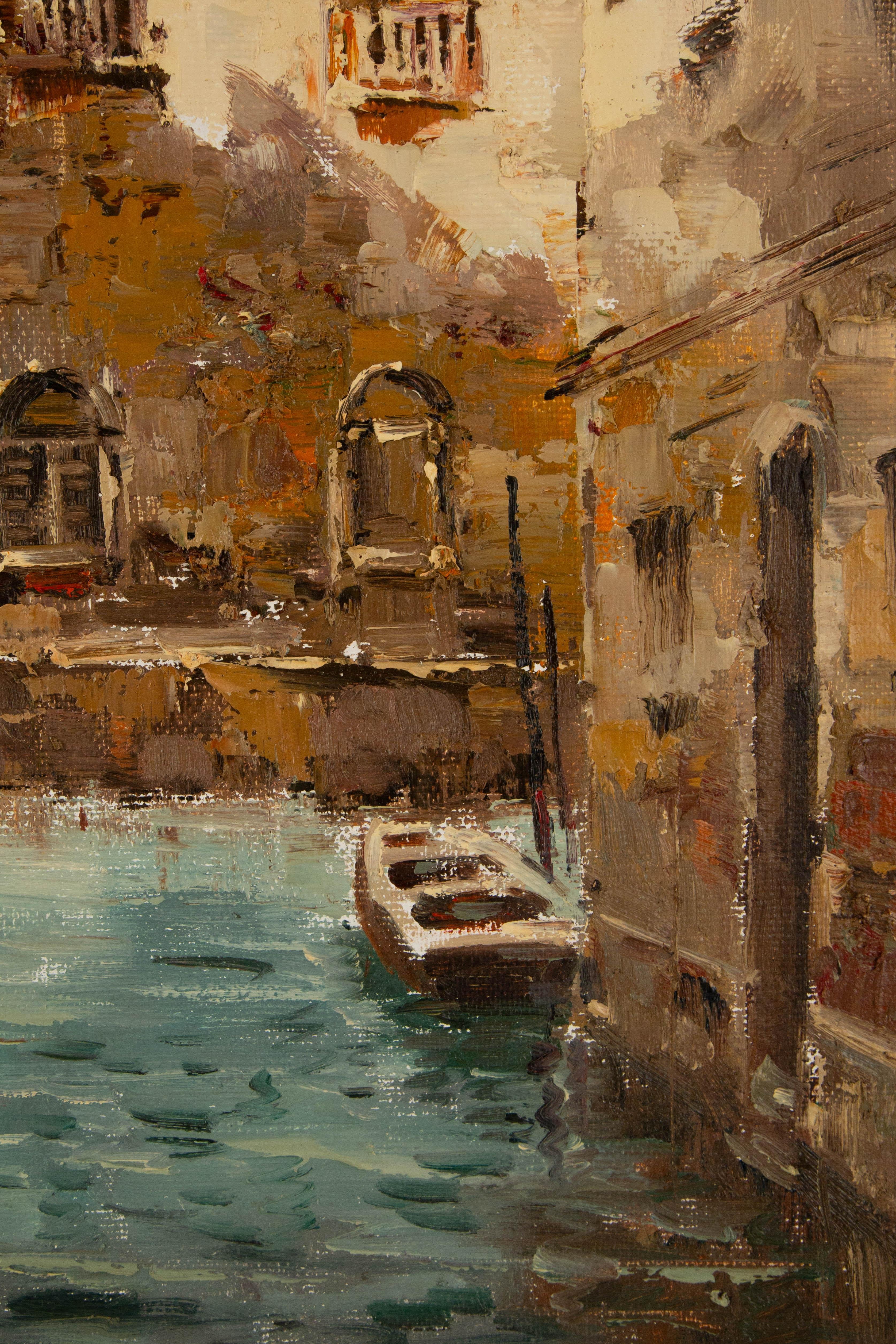 Lin Shurong Impressionist Original Oil On Canvas 