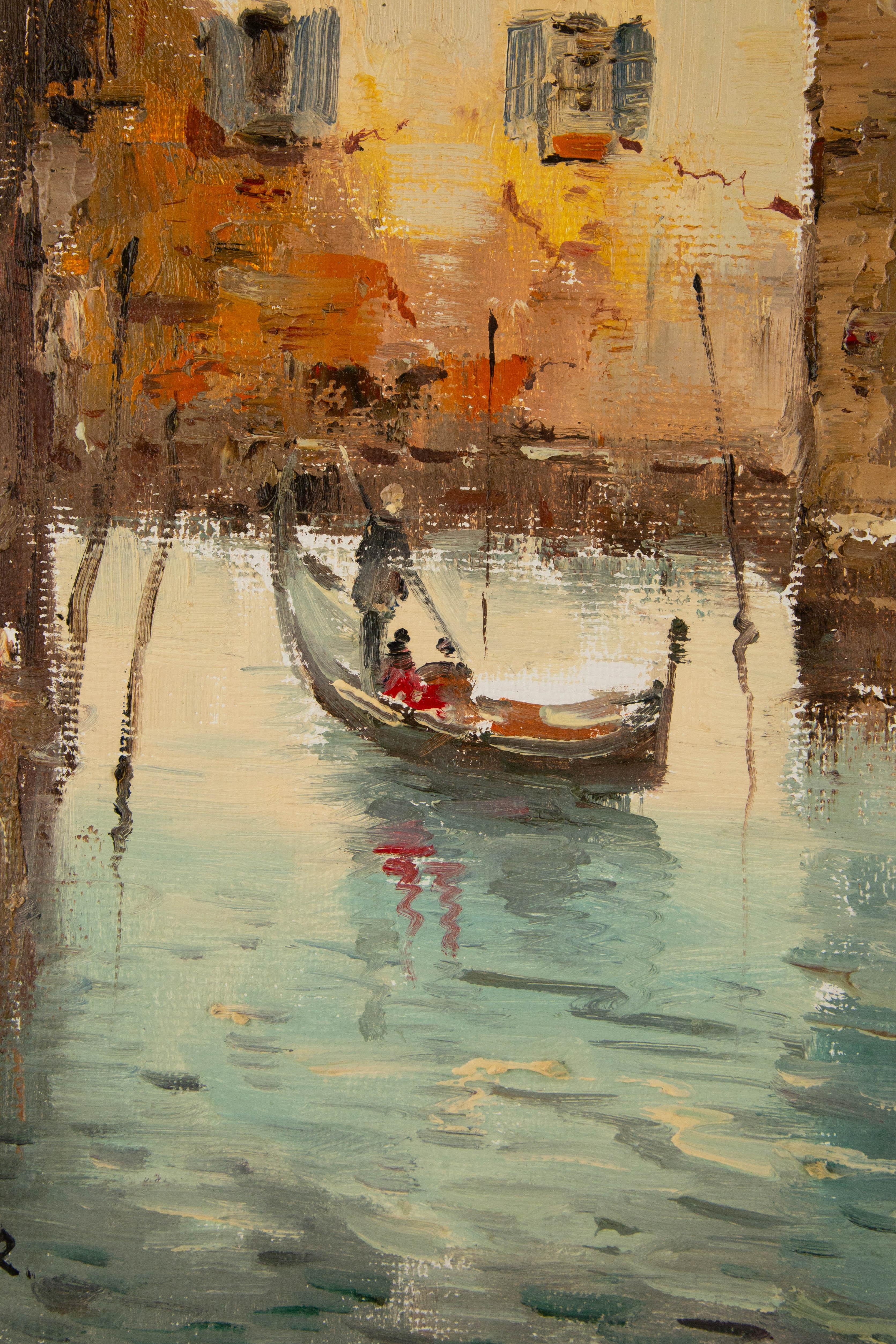 Lin Shurong Impressionist Original Oil On Canvas 