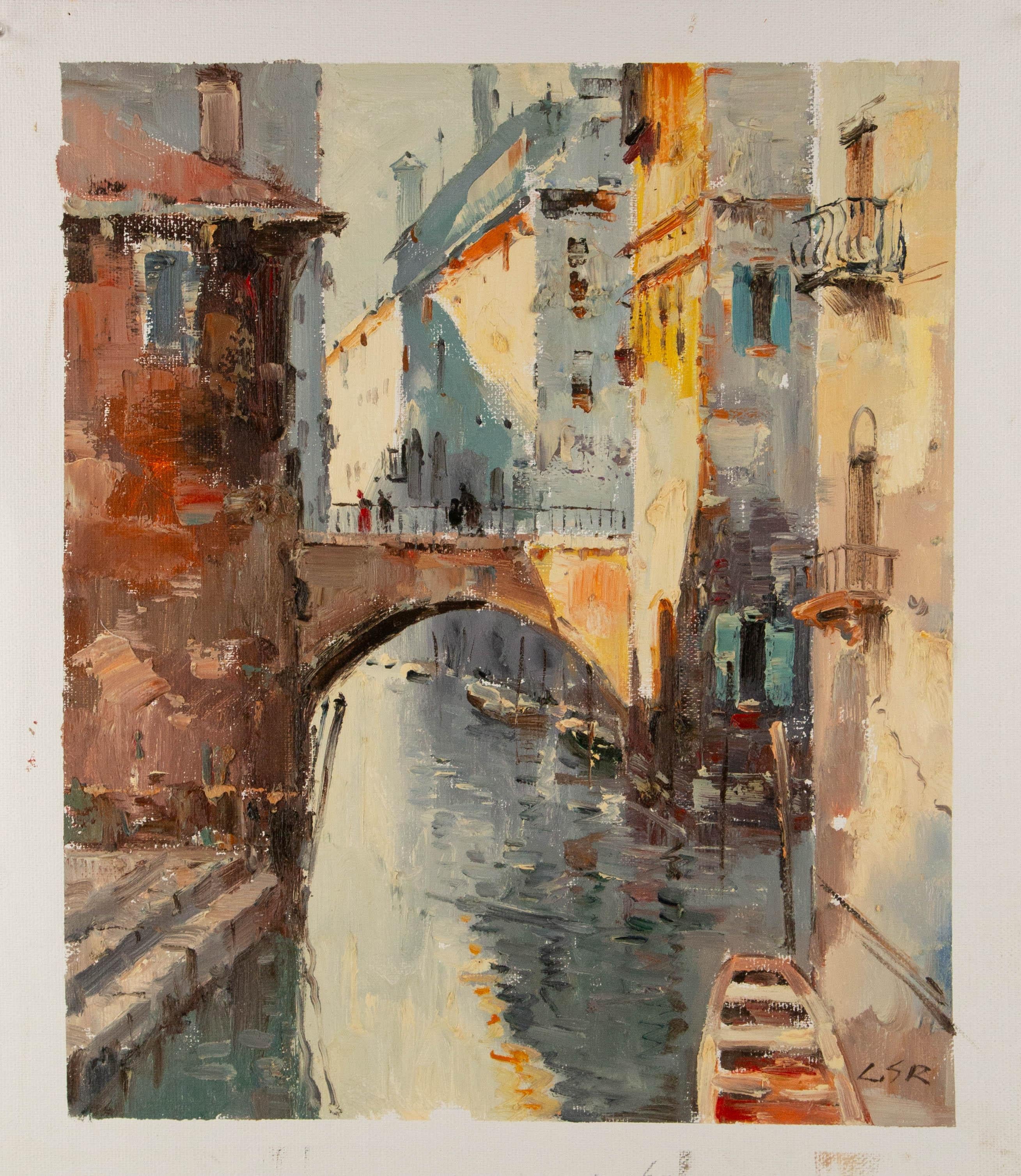 Lin Shurong Impressionist Original Oil On Canvas 