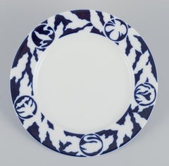 Lin Utzon for Rosenthal, Germany. Four plates in porcelain.