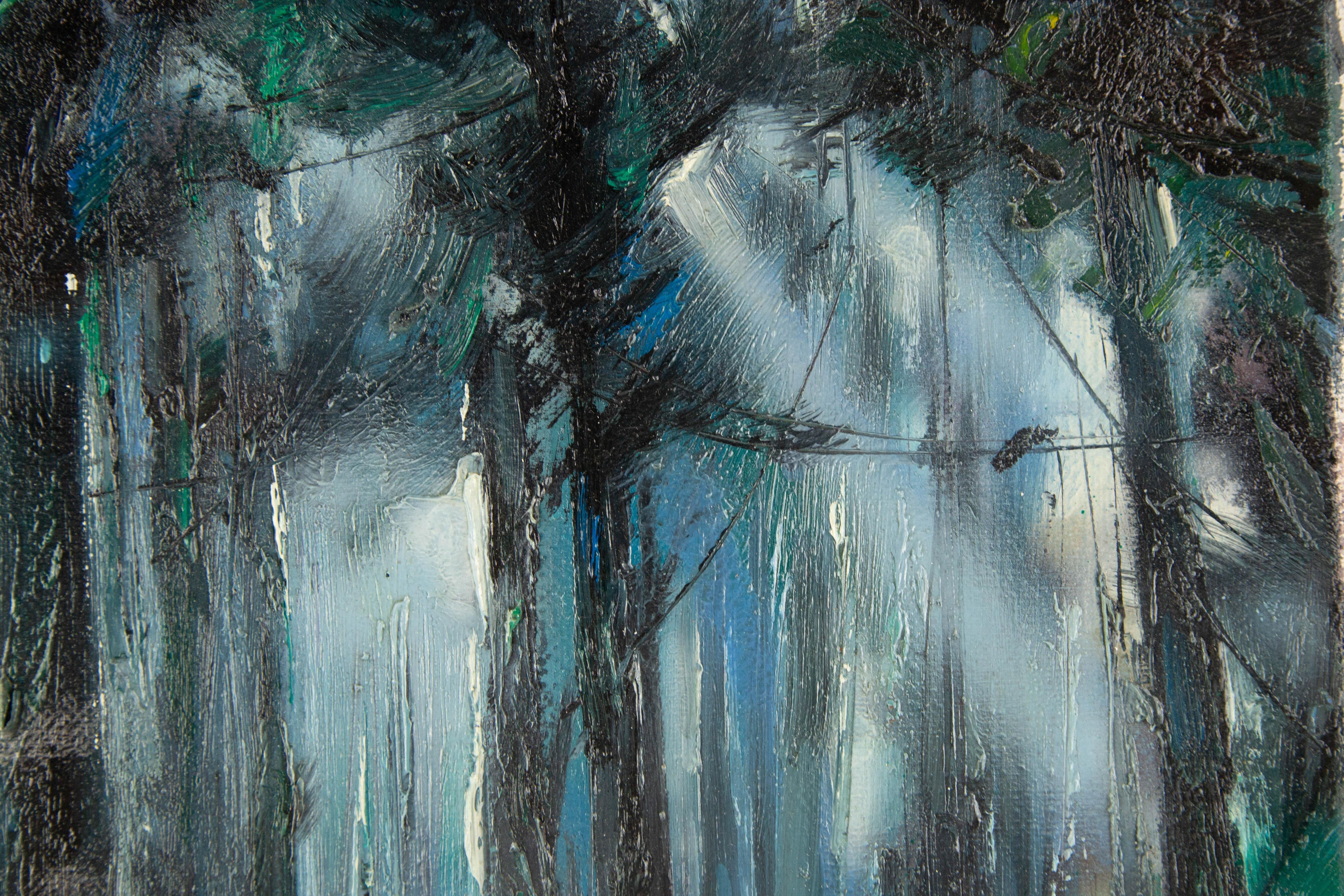 Lin Xu Abstract Original Oil Painting 