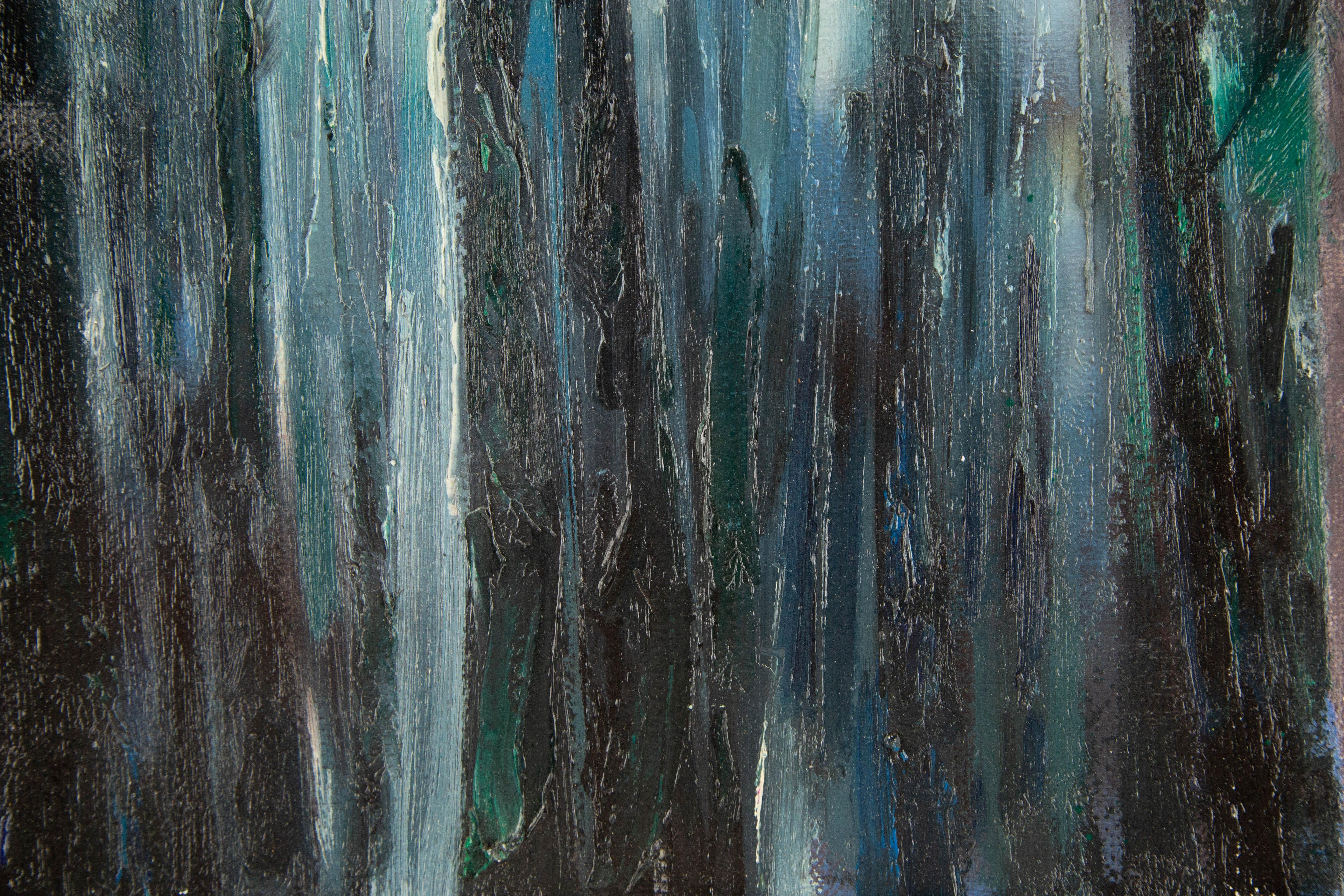 Lin Xu Abstract Original Oil Painting 