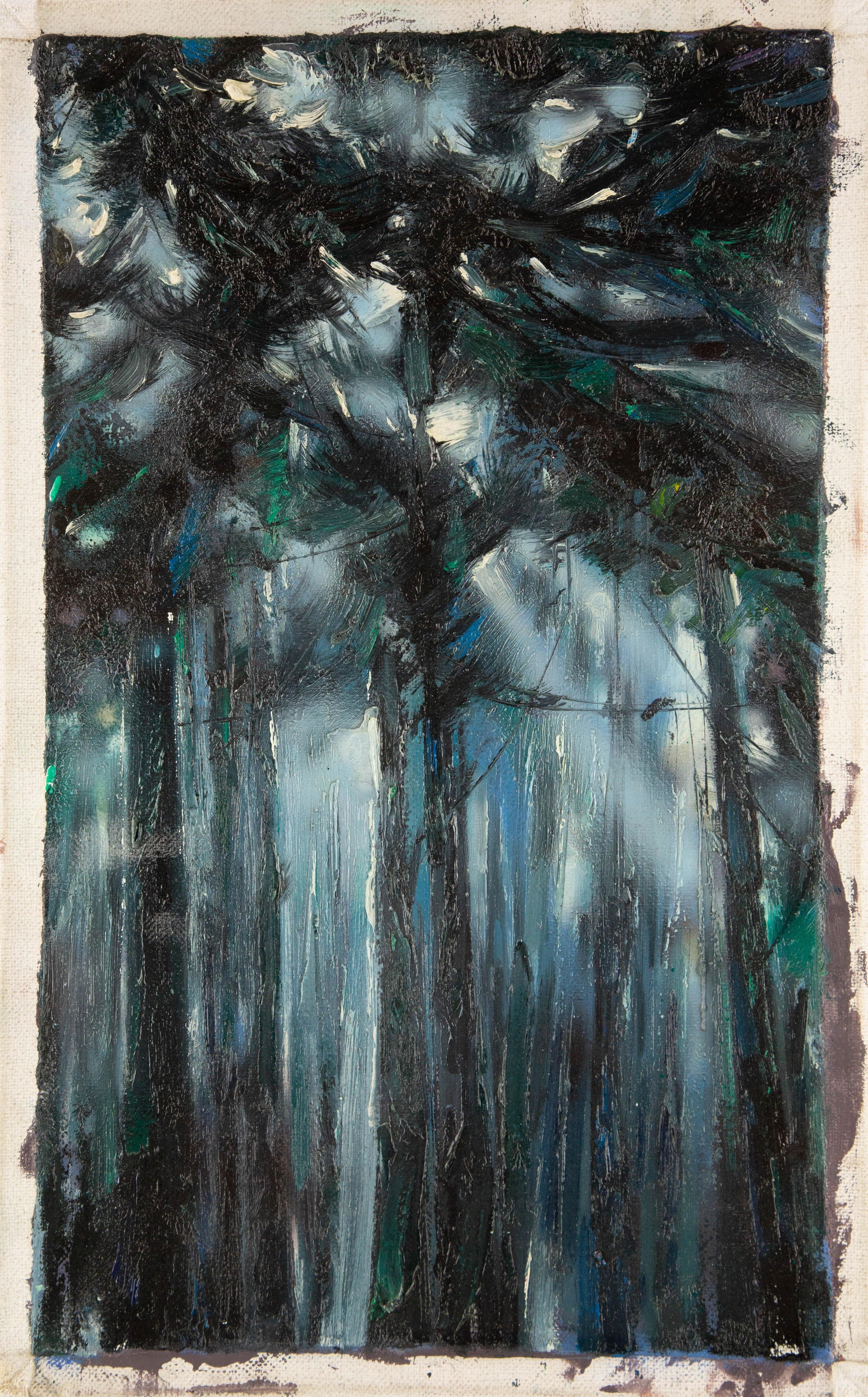 Lin Xu Abstract Original Oil Painting 