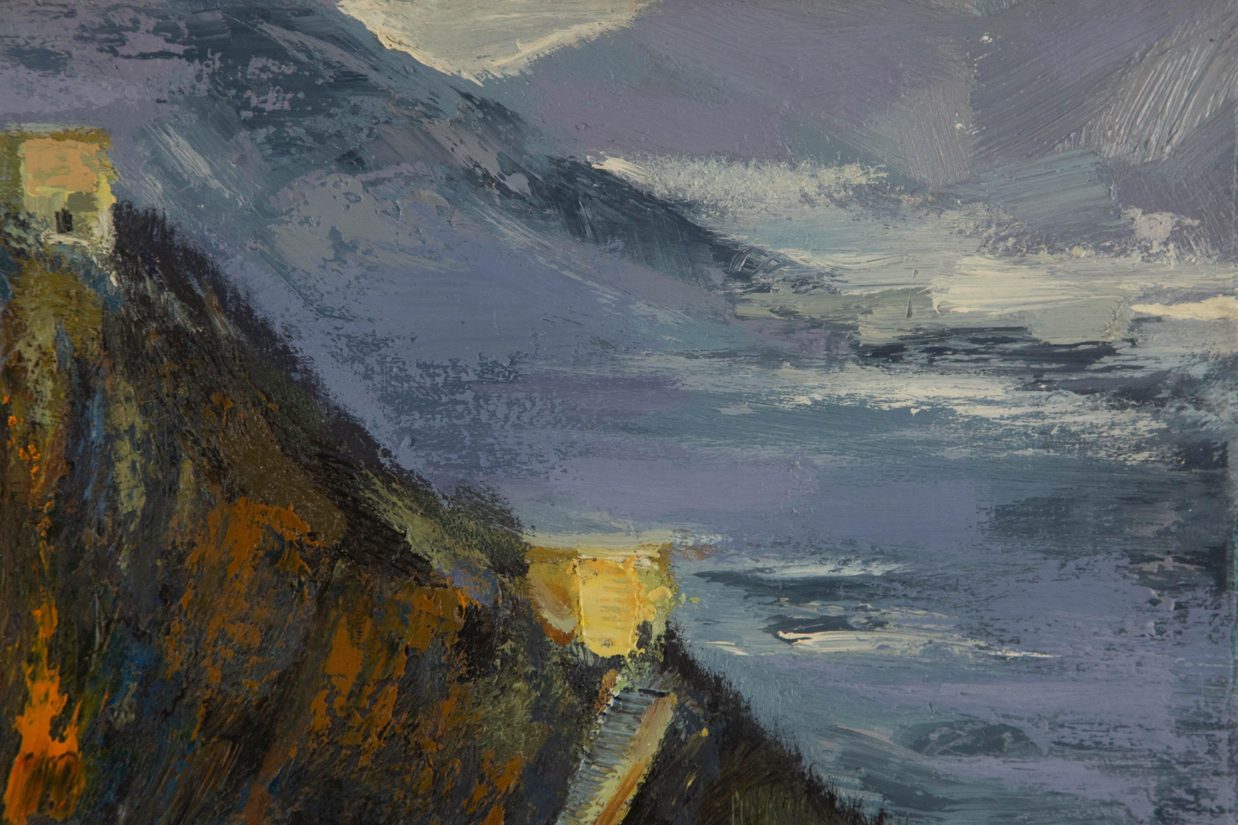 Lin Xu Landscape Original Oil On Canvas 