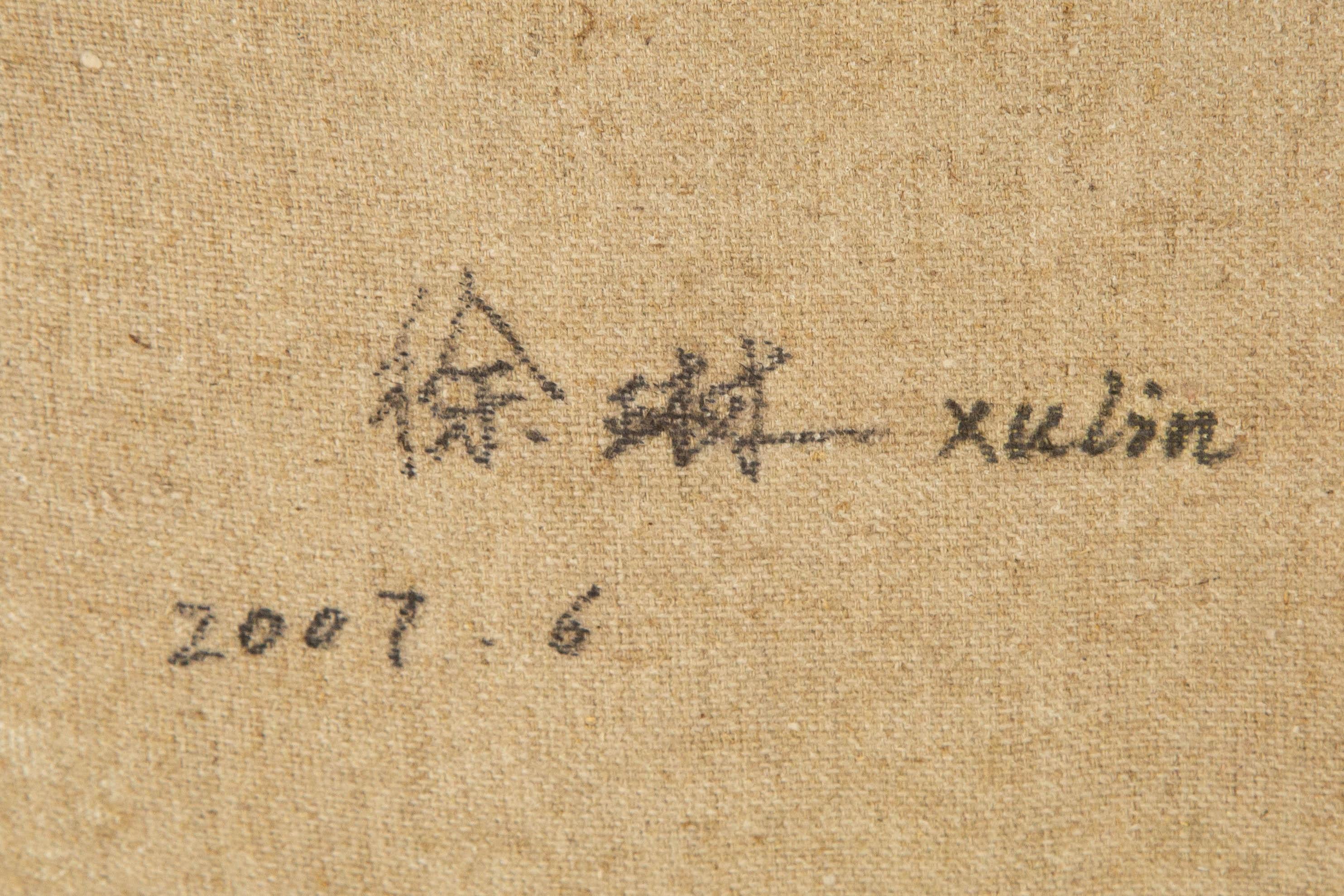 Lin Xu Still Life Original Oil On Canvas 