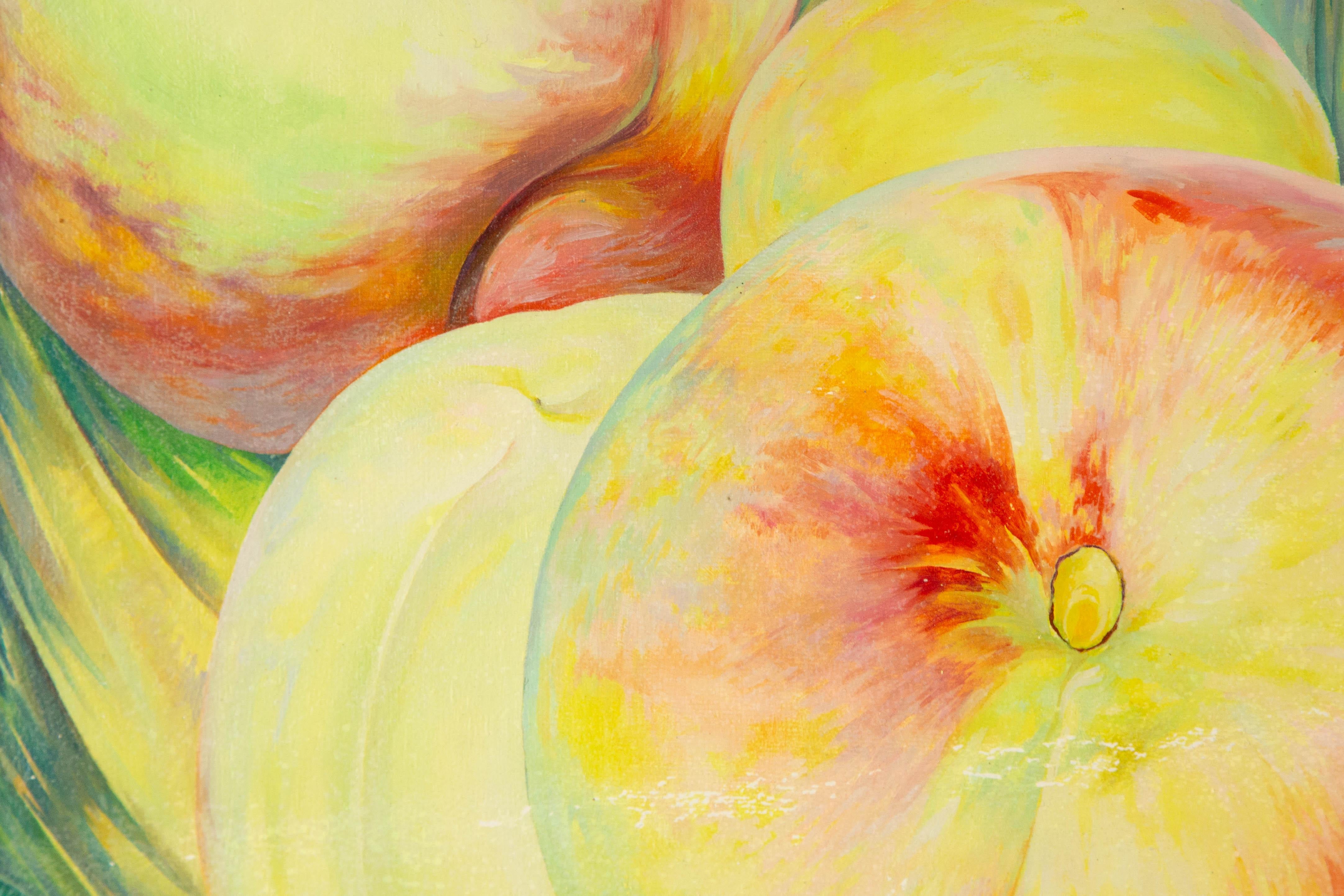 Lin Xu Still Life Original Oil On Canvas 