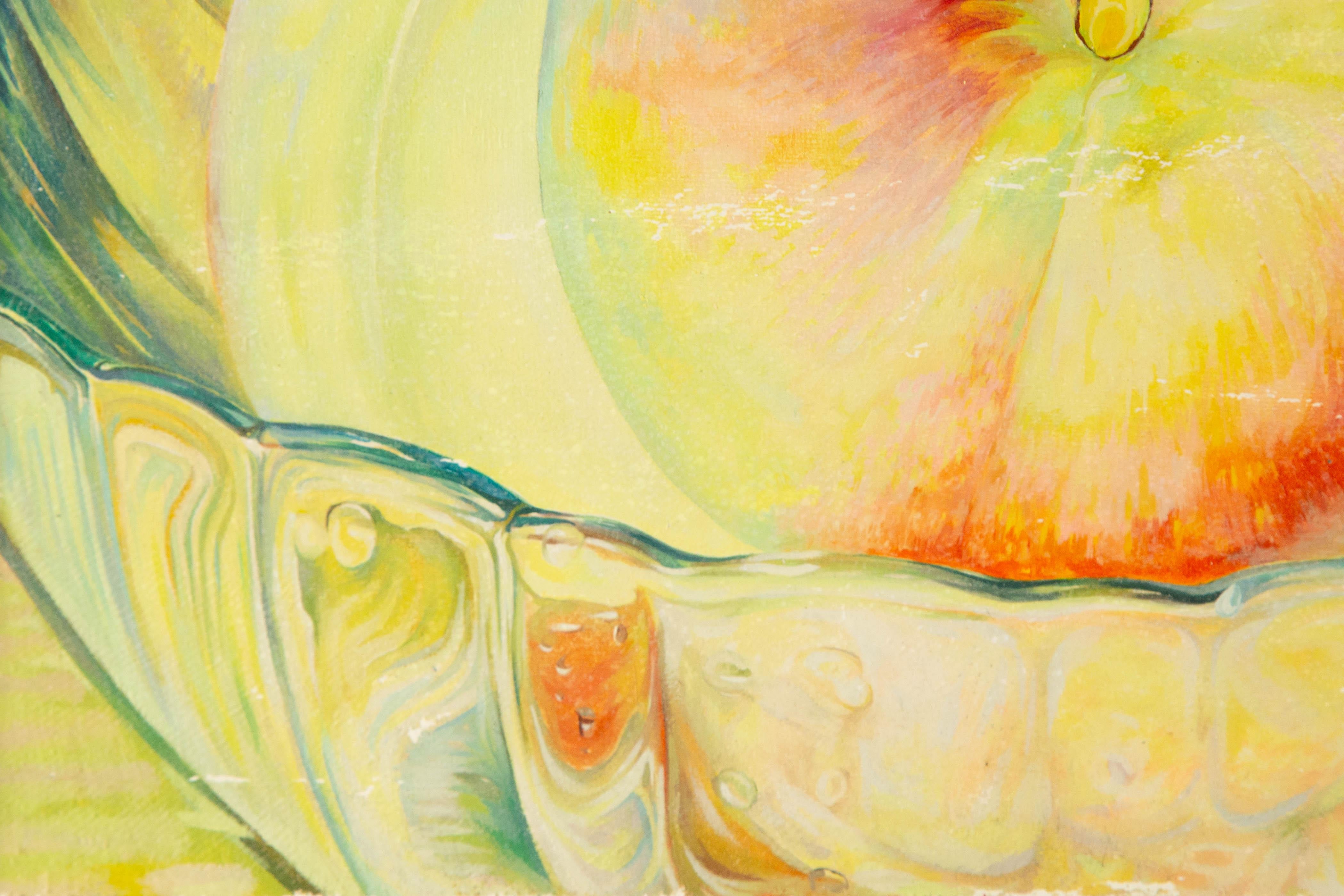 Lin Xu Still Life Original Oil On Canvas 