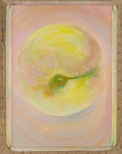 Lin Xu Stillleben Original Öl auf Leinwand "Pfirsiche III"