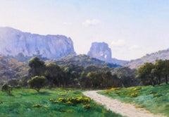 Saint-Rémy-de-Provence, France, paysage, peinture impressionniste, Provence