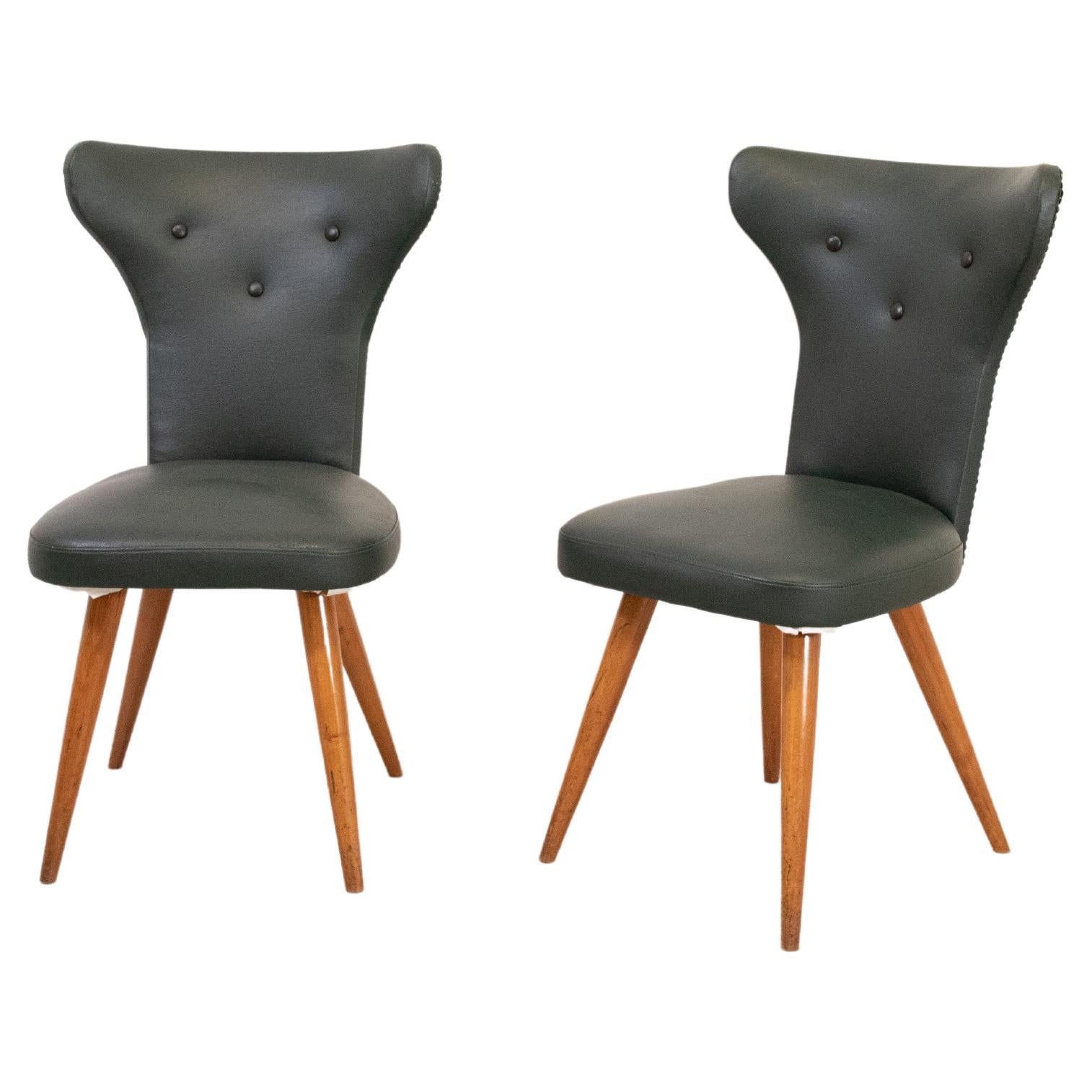 Lina Bo Bardi and Carlo Pagani (attr)  - Pair of Chairs. 1960 For Sale