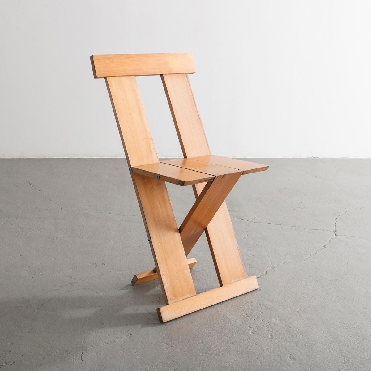 Hand-Crafted Lina Bo Bardi, One Chair 