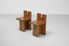 Lina Bo Bardi SESC Stools Pompeia, Brazil, 1980