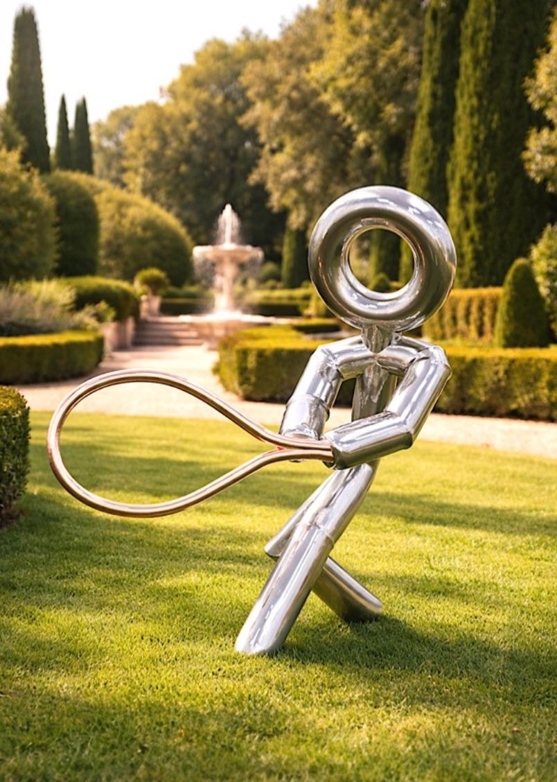 Figurative Sculpture Lina Condes - Atteignez vos rêves No Limit