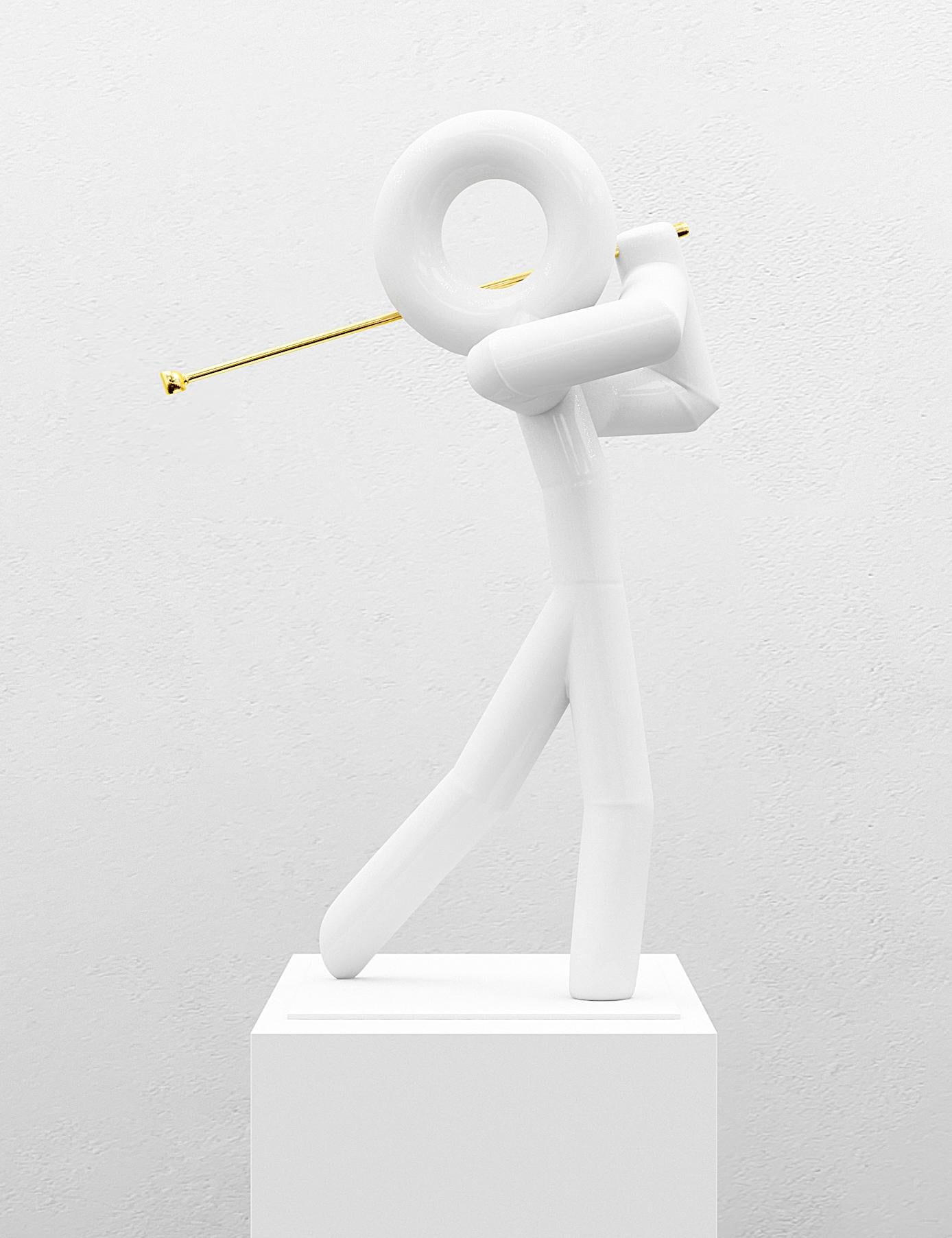 Weißer Golfer 4