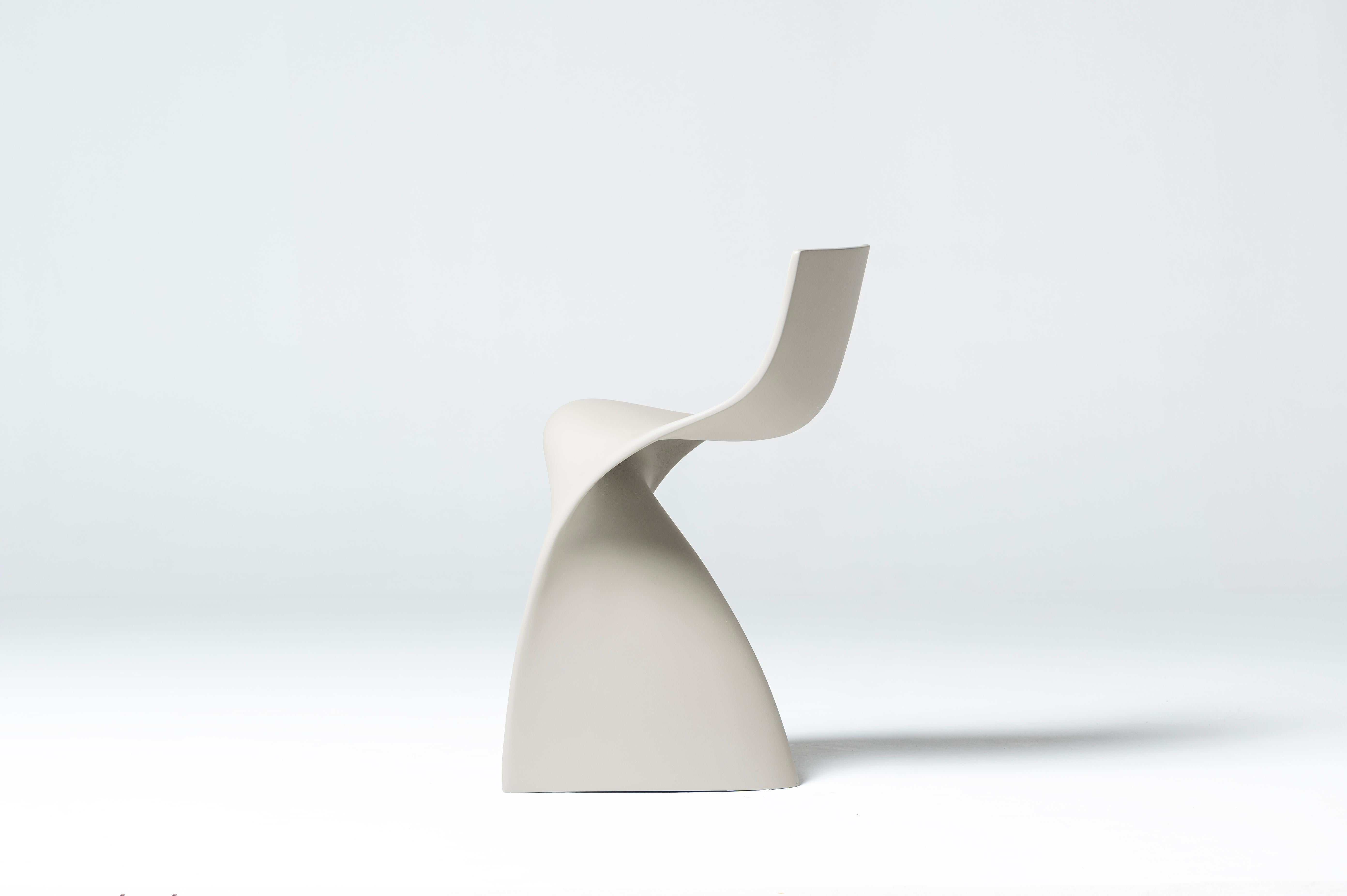Guatemalan Lina Fiber Counter by Piegatto, a Sculptural Outdoor Stool For Sale