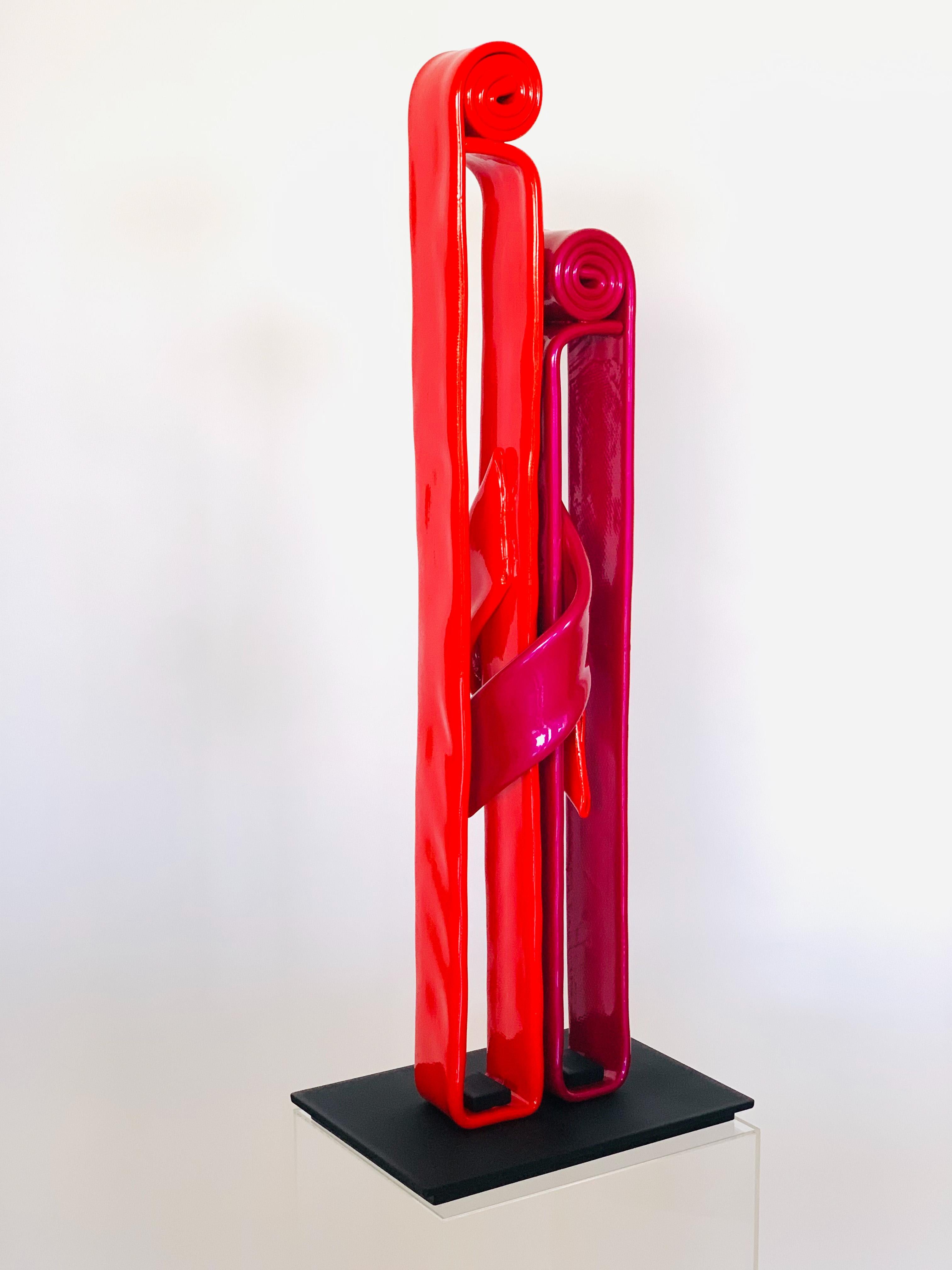 Lina Husseini Abstract Sculpture - Connected