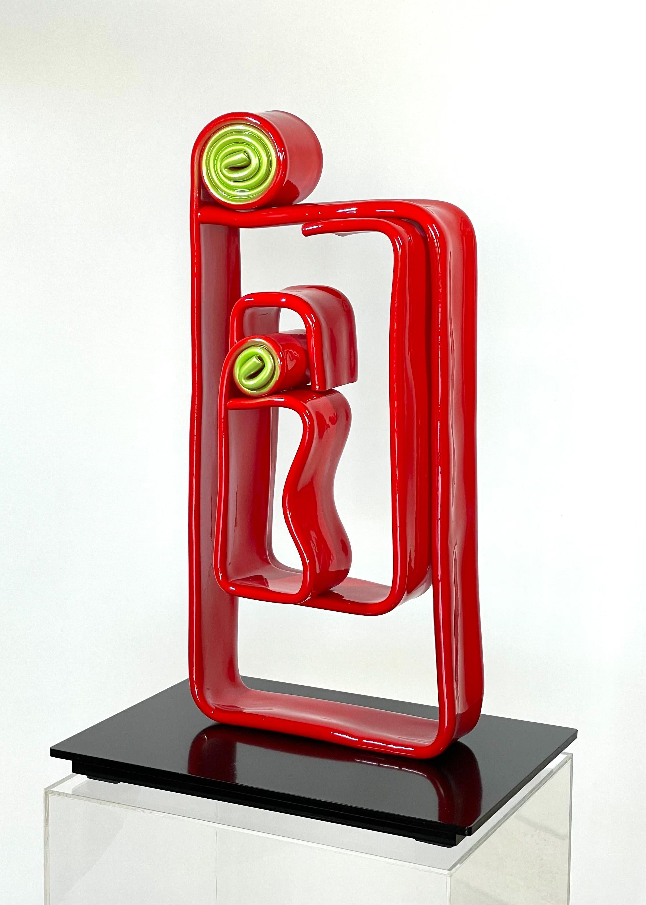 Lina Husseini Abstract Sculpture - Safe