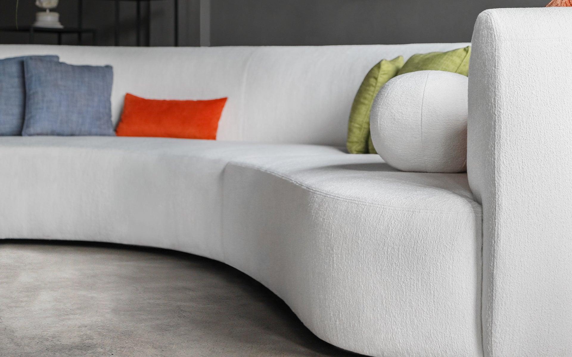 Hand-Crafted Lina Modular Sofa For Sale