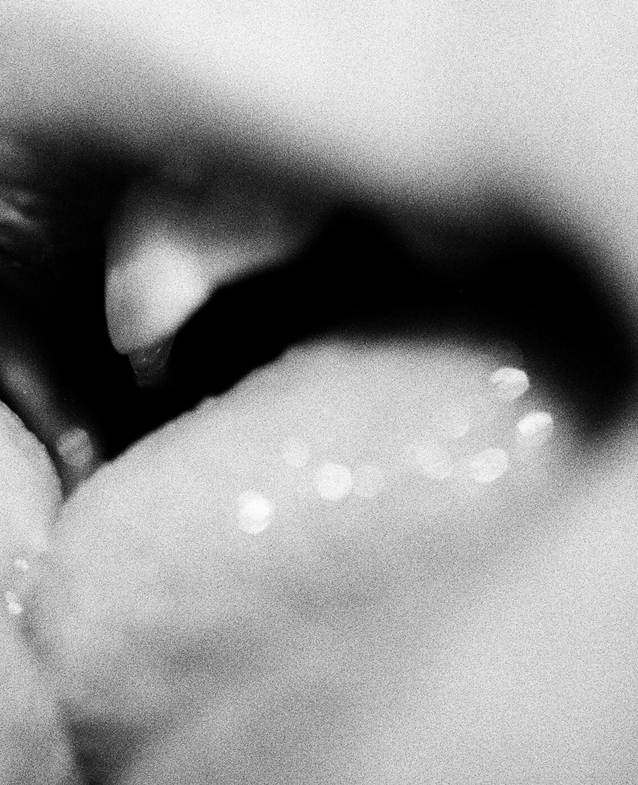Untitled (Diary) – Lina Scheynius, Black and White, Woman, Kiss, Lips, Erotic For Sale 3