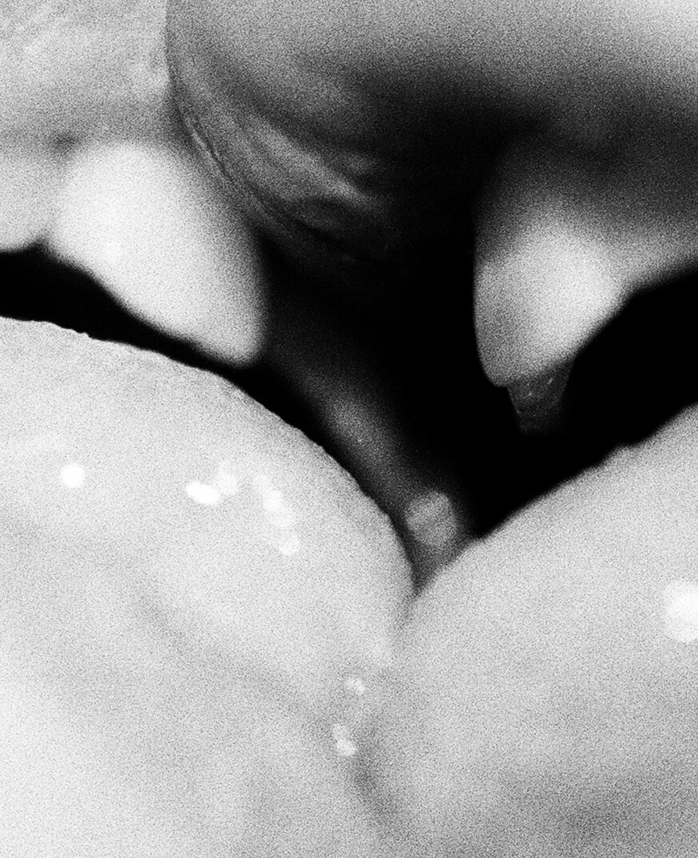 Untitled (Diary) – Lina Scheynius, Black and White, Woman, Kiss, Lips, Erotic For Sale 4
