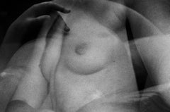 Untitled (Touching) – Lina Scheynius, Black and White, Woman, Body, Nude, Female