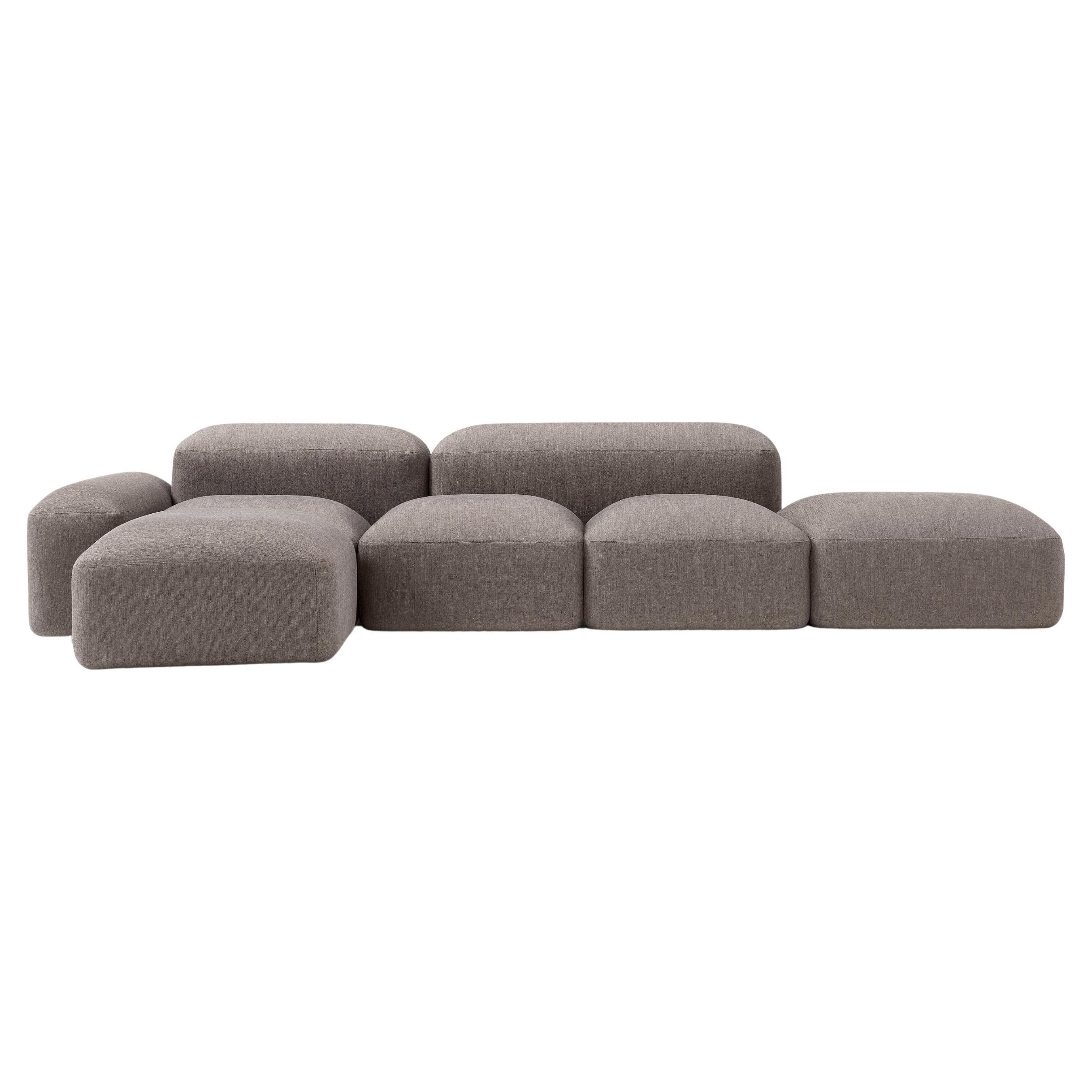 Linamore Lapis Fabric Sofa Composition by Amura Lab