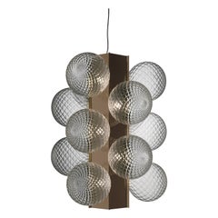 Lincoln 7259 Suspension Lamp in Glass, by Fabio Calvi & Paolo Brambilla