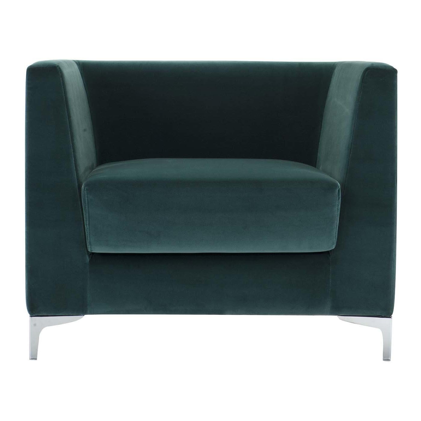 Lincoln Blue-Green Armchair