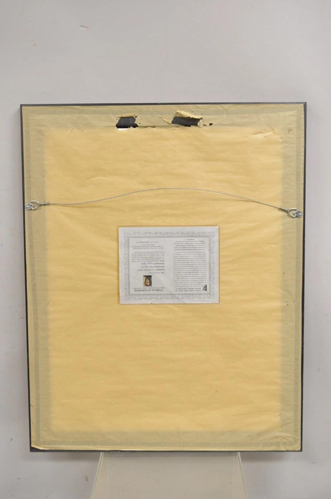 Lincoln en Dalivision Visión de Lincoln Impresión Giclée de Salvador Dalí Limitada 134/300 en venta 5