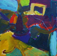 Interno astratto #2, Pittura, Acrilico su tela