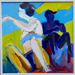 Sol y sombra, Pintura, Acrílico sobre lienzo