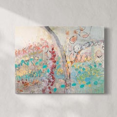 "Despertar" Pintura Encáustica Abstracta