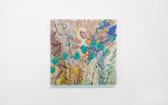 "Matisse's Garden" Abstract Encaustic Painting