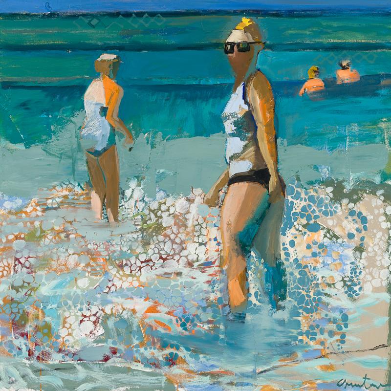 Figurative Painting di Linda Christensen - Onda