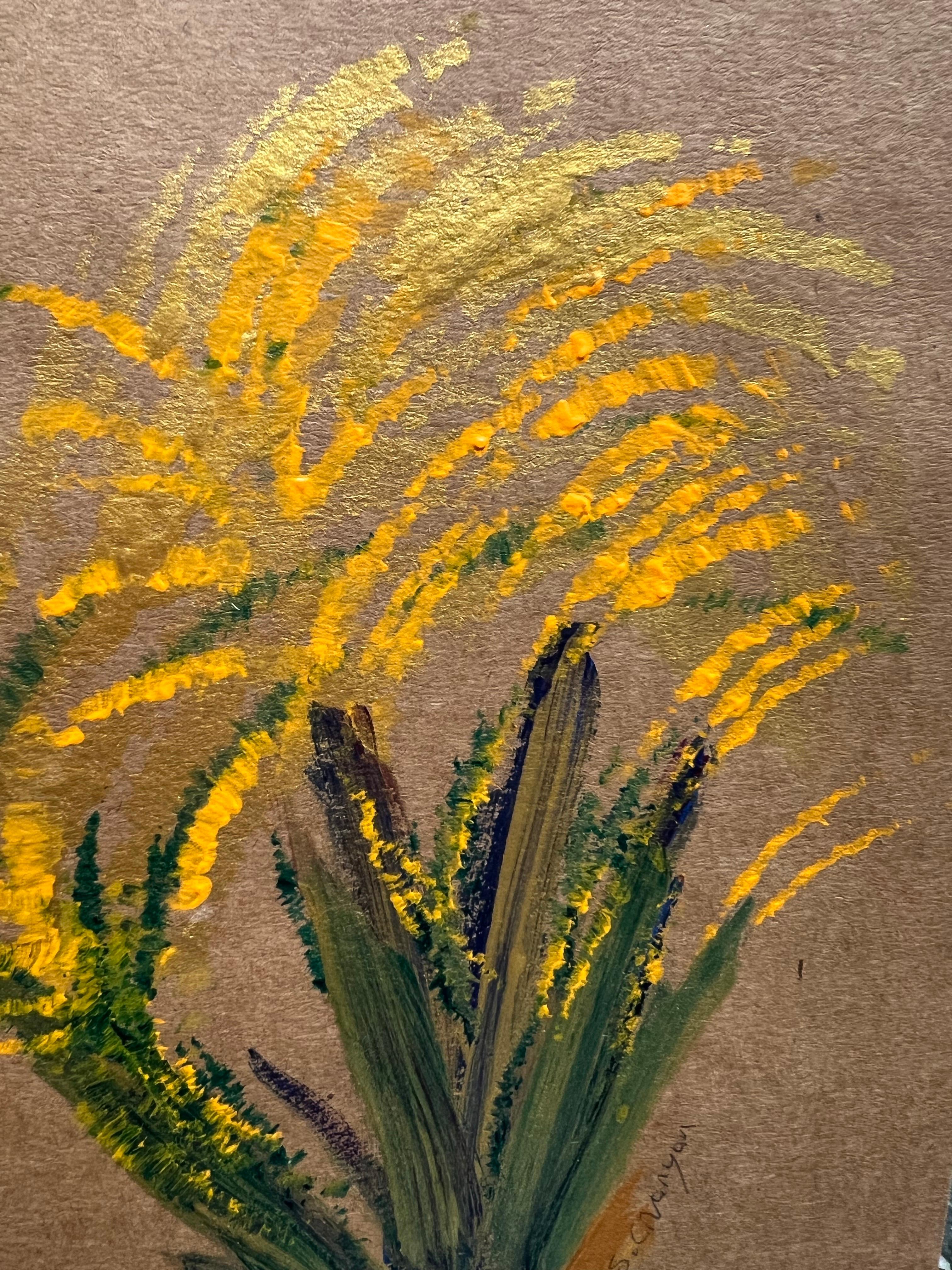 Il linguaggio dei fiori, l'arte contemporanea della natura. - Painting Naturalismo di Linda Civanyan Stepanian