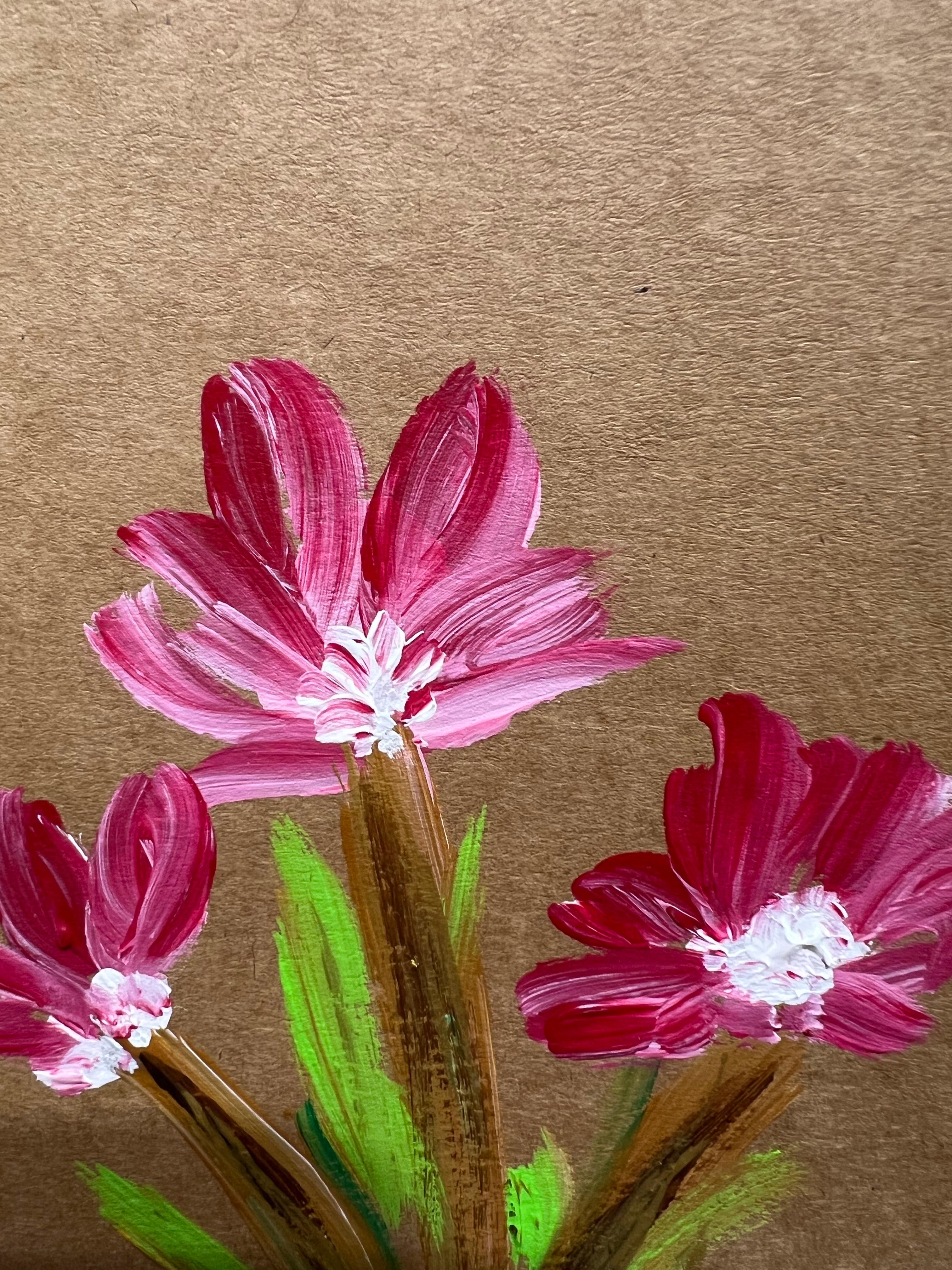 The Little Bloom Book, Zeitgenössische Kunst. – Painting von Linda Civanyan Stepanian