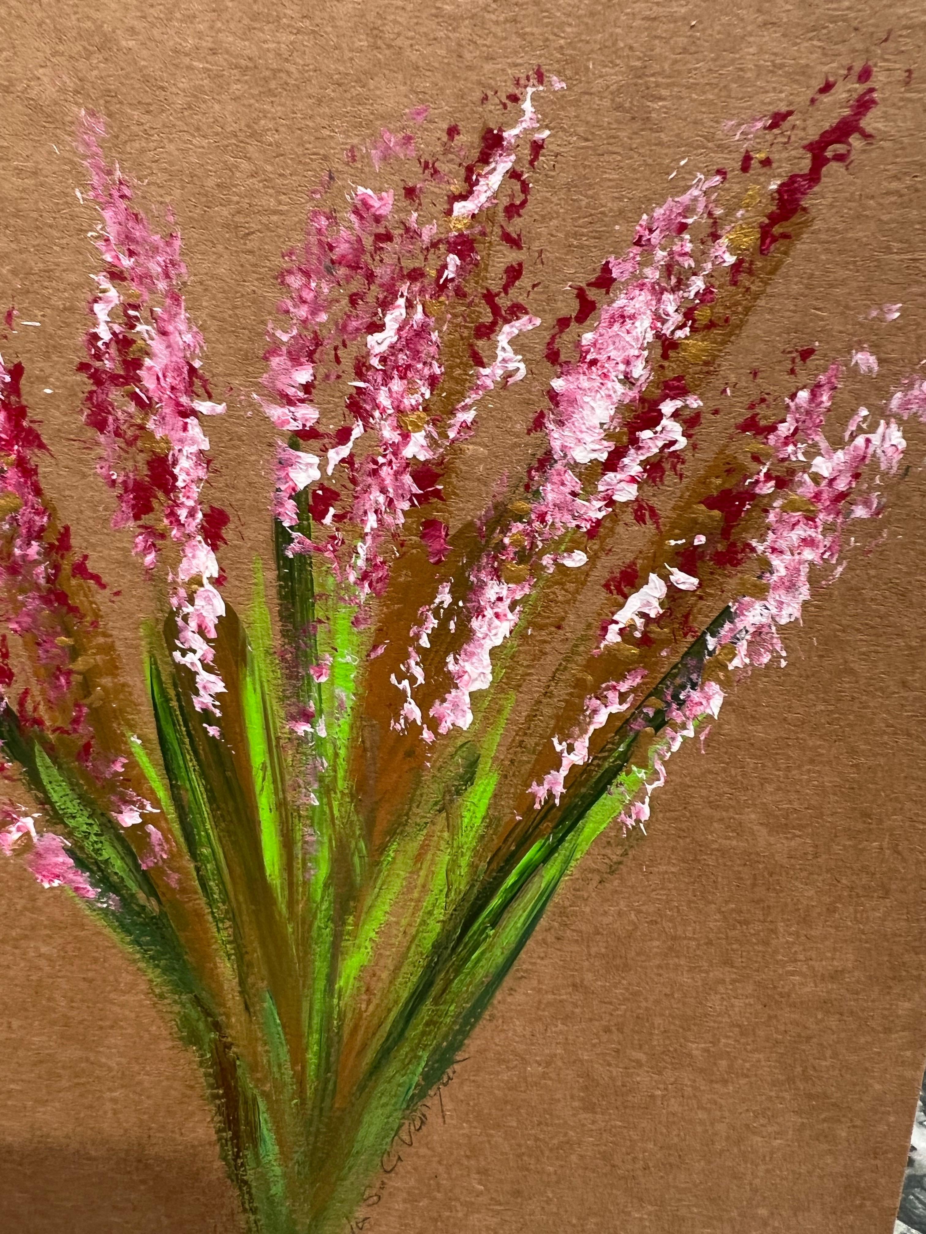 The Little Bloom Book mit Liebe, Contemporary art of blooming. (Naturalismus), Painting, von Linda Civanyan Stepanian