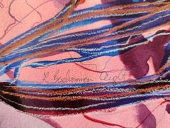 Abstract healing painting "Spiritual Clouds"