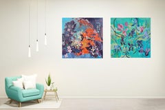"Embracing the Present" and "Iris Bloom Too"