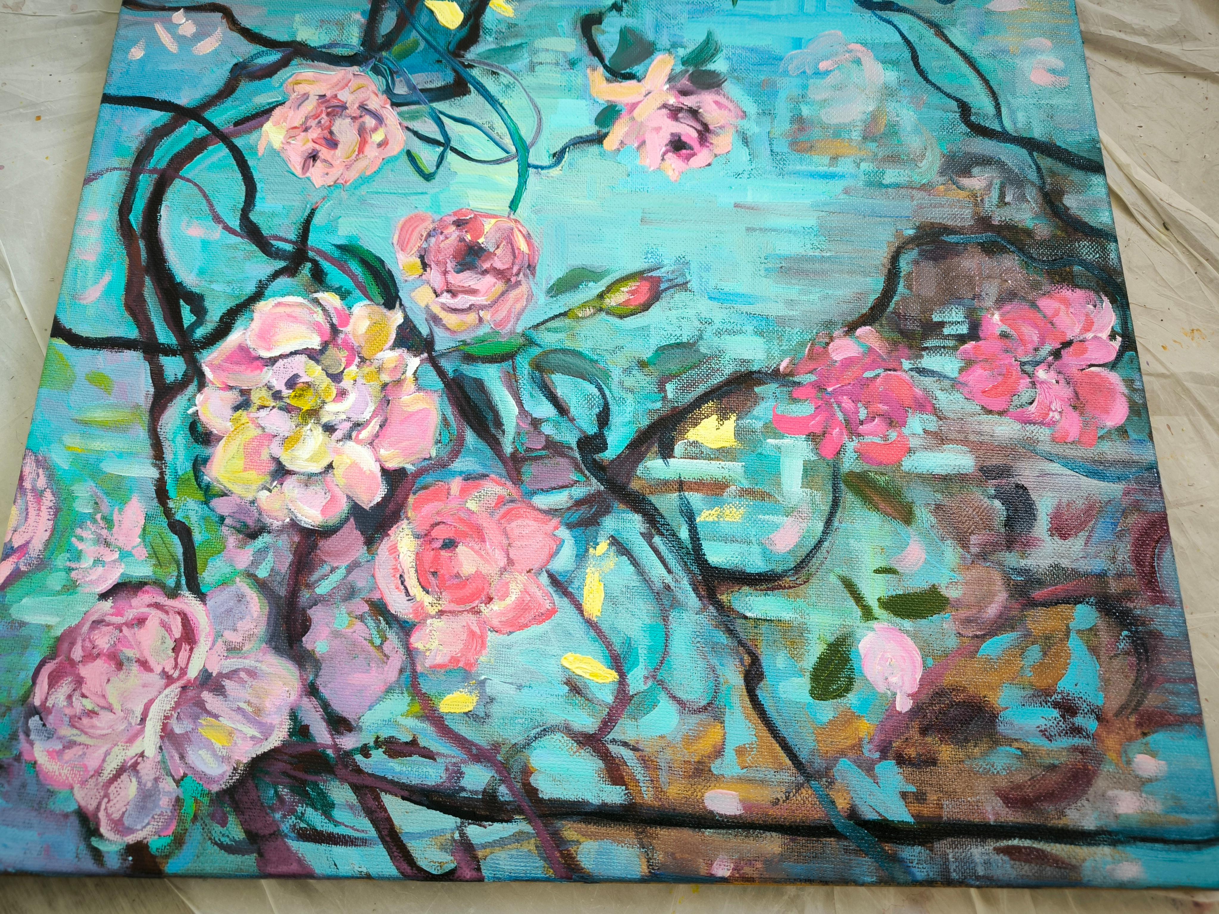 Eternidad fugaz - Painting de  Linda Clerget